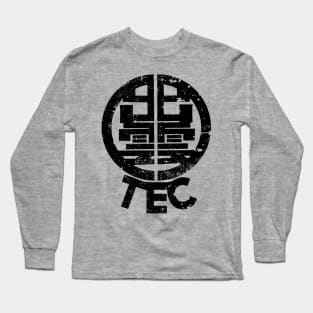 Kaiju No. 8 Anime Black and White Icons Izumo Tech Company Logo Anti-Kaijuu Weapon Maker Symbol KN8-6 Long Sleeve T-Shirt